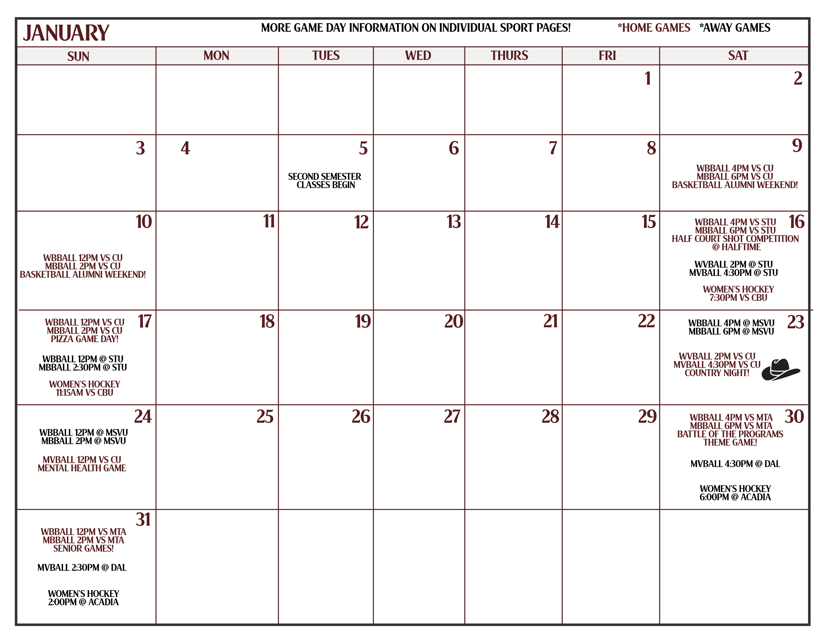 JANUARY
