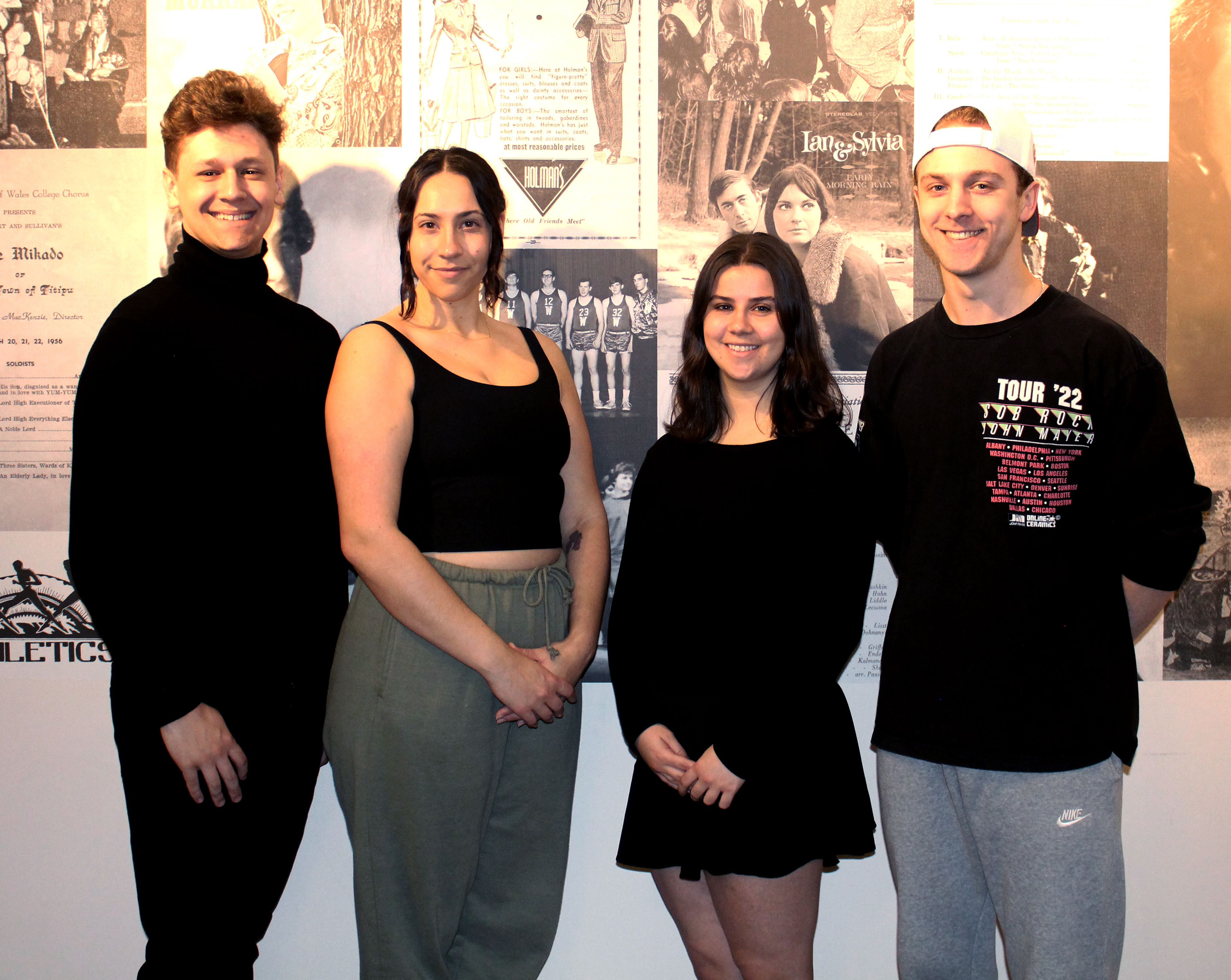 L-R Hayden, Allegra, Holly, and David